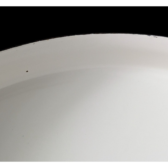 Vtg Dansk Designs Kobenstyle Yellow Enamel Steel Paella Round Pan 13" 1960s - Picture 12 of 16